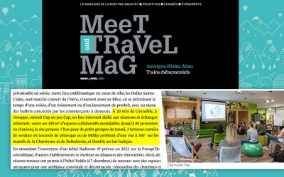 On parle de nous dans Meet and Travel Mag !