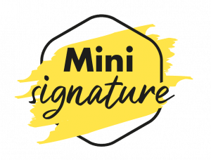 Logo Mini signature